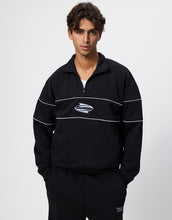 Load image into Gallery viewer, Thrills Split Decisions Quarter Zip Fleece - Black
