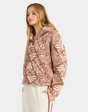 Load image into Gallery viewer, Billabong Go For It Half Zip Crew - Brownstone
