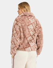 Load image into Gallery viewer, Billabong Go For It Half Zip Crew - Brownstone
