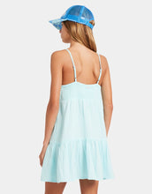 Load image into Gallery viewer, Billabong Girls Wave After Wave Jnr Mini Dress -Sea Mist
