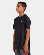 Load image into Gallery viewer, Billabong Boys Diamond SS Swim Shirt - Black Heather
