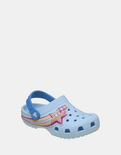 Load image into Gallery viewer, Crocs Classic Toddler Star Lights Clog - Blue Frost
