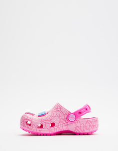 Crocs Barbie Classic Clog Toddler (C4 - C10)  - Mattel Pink