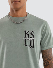 Load image into Gallery viewer, Kiss Chacey Beckons Standard Tee - Pigment Slate Grey
