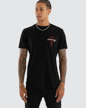 Load image into Gallery viewer, Kiss Chacey Jackson Dual Curved Tee - Jet Black
