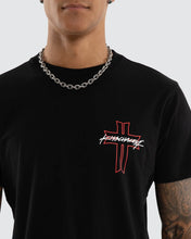 Load image into Gallery viewer, Kiss Chacey Jackson Dual Curved Tee - Jet Black
