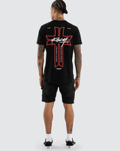 Load image into Gallery viewer, Kiss Chacey Jackson Dual Curved Tee - Jet Black
