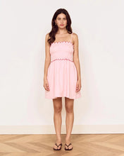 Load image into Gallery viewer, MINKPINK Mila Scalloped Mini Dress - Rose
