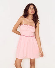 Load image into Gallery viewer, MINKPINK Mila Scalloped Mini Dress - Rose
