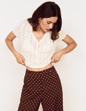 Load image into Gallery viewer, MINKPINK Orion Pants - Chocolate Polka Dot
