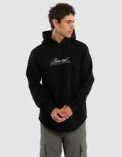 Load image into Gallery viewer, Nena &amp; Pasadena Umbran Duel Curved Hoodie - Jet Black
