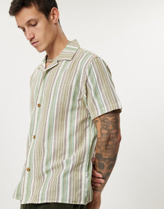 Rhythm Vacation Stripe Shirt - Natural