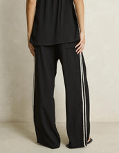 Load image into Gallery viewer, Rhythm Linen Lace Track Pant - Black
