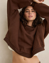 Load image into Gallery viewer, Rhythm Contrast Sweatshirt - Brown
