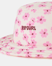 Load image into Gallery viewer, Rip Curl Girls Mixed Swim UPF Bucket Hat - Peach
