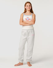 Load image into Gallery viewer, Rip Curl Varsity Track Pant Girl - Light Grey Marle
