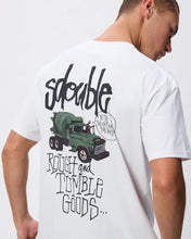 Load image into Gallery viewer, S Double ROUGH And TUMBLE T-Shirt - White
