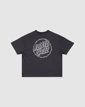 Load image into Gallery viewer, Santa Cruz Burnt Opus Oversized Tee (10-16) - Off Black
