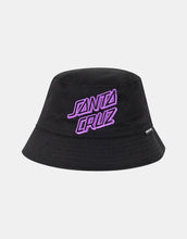 Load image into Gallery viewer, Santa Cruz Strange Check Dot Reversible Bucket Hat -  Olive Stone Tie Dye

