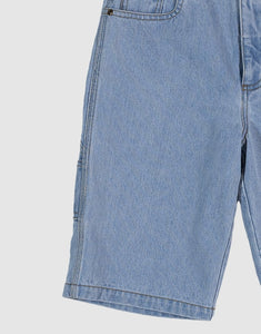 Santa Cruz Classic Dot Carpenter Jean Short - Light Washed Indigo