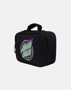 Santa Cruz Global Flame Dot Lunch Box - Black