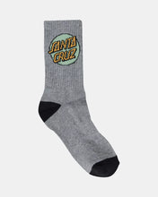 Load image into Gallery viewer, Santa Cruz Other Dot Crew Sock 4 Pack - Black/White/Grey Marle
