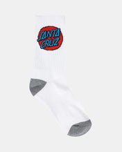 Load image into Gallery viewer, Santa Cruz Other Dot Crew Sock 4 Pack - Black/White/Grey Marle
