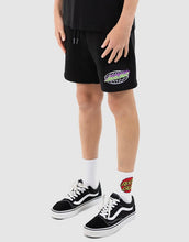 Load image into Gallery viewer, Santa Cruz Boys Global Flame Strip Track Short - Black
