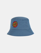 Load image into Gallery viewer, Santa Cruz Classic Dot Patch Bucket Hat - Vintage Blue
