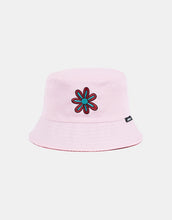 Load image into Gallery viewer, Santa Cruz Vibes Repeat Mono Reversible Bucket Hat - Rose
