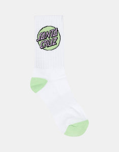 Santa Cruz Youth Other Dot Crew Socks 4 Pack