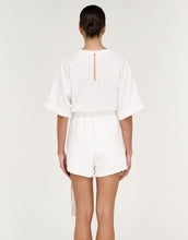 Load image into Gallery viewer, Staple The Label Elvara Wrap Playsuit - White
