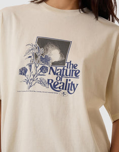 Thrills Nature Vs Nurture Square Tee - Heritage White