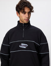 Load image into Gallery viewer, Thrills Split Decisions Quarter Zip Fleece - Black
