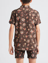 Load image into Gallery viewer, The Mad Hueys Hueys Tattoo Youth Woven Shirt - Vintage Black
