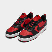 Load image into Gallery viewer, Nike Court Borough Low Recraft (GS) - University Red/Black-White
