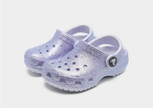 Load image into Gallery viewer, Crocs Classic Glitter Clog Toddler (C4-C10) - Frosted Glitter
