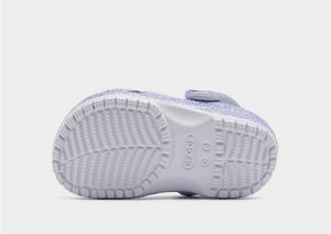 Crocs Classic Glitter Clog Toddler (C4-C10) - Frosted Glitter