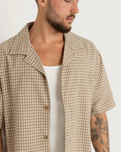 Load image into Gallery viewer, Rhythm Jeremy Check S/S Shirt - Ochre
