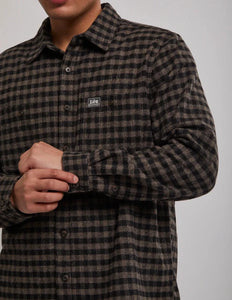 Lee Worker Shirt - Brown Check