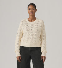 Load image into Gallery viewer, Levi's® Women's Hope Long-Sleeve Crochet Pullover - Tofu
