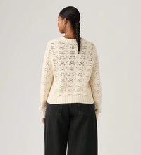 Load image into Gallery viewer, Levi's® Women's Hope Long-Sleeve Crochet Pullover - Tofu
