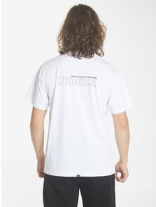 Thrills Lifted Merch Fit Tee - White