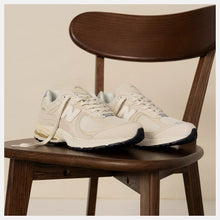 Load image into Gallery viewer, New Balance 2002R V1 Shoe - Calm Taupe with Angora and Silver Metalic
