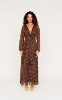 strapless open back dress MinkPink Hazel Puff Sleeve Mini Dress