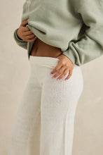 Load image into Gallery viewer, Rhythm Mohair Essentials Knit Pant - Vintage White

