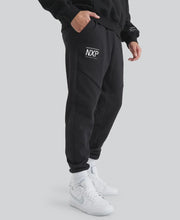 Load image into Gallery viewer, Nena &amp; Pasadena Gambit Slim Trackpant - Jet Black
