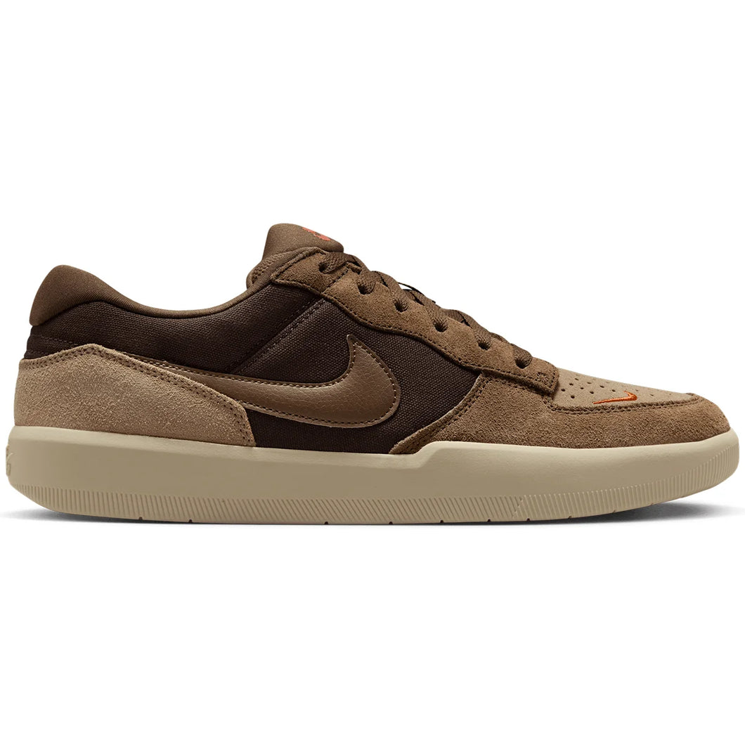 Nike SB Force 58 Shoe - Baroque Brown/Parachute Beige/Desert Khaki/Mosswood Brown