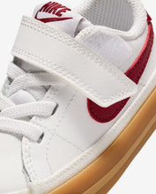 Load image into Gallery viewer, Nike Court Legacy Baby/Toddler Shoes - White/Gum Yellow/Team Red
