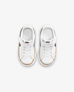 Nike Court Legacy Baby/Toddler Shoes - White/Black/Desert Ochre